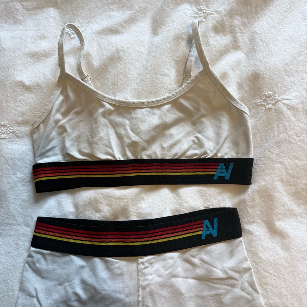 AV Nation Biker Short Set & Bra - Picture 5 of 7